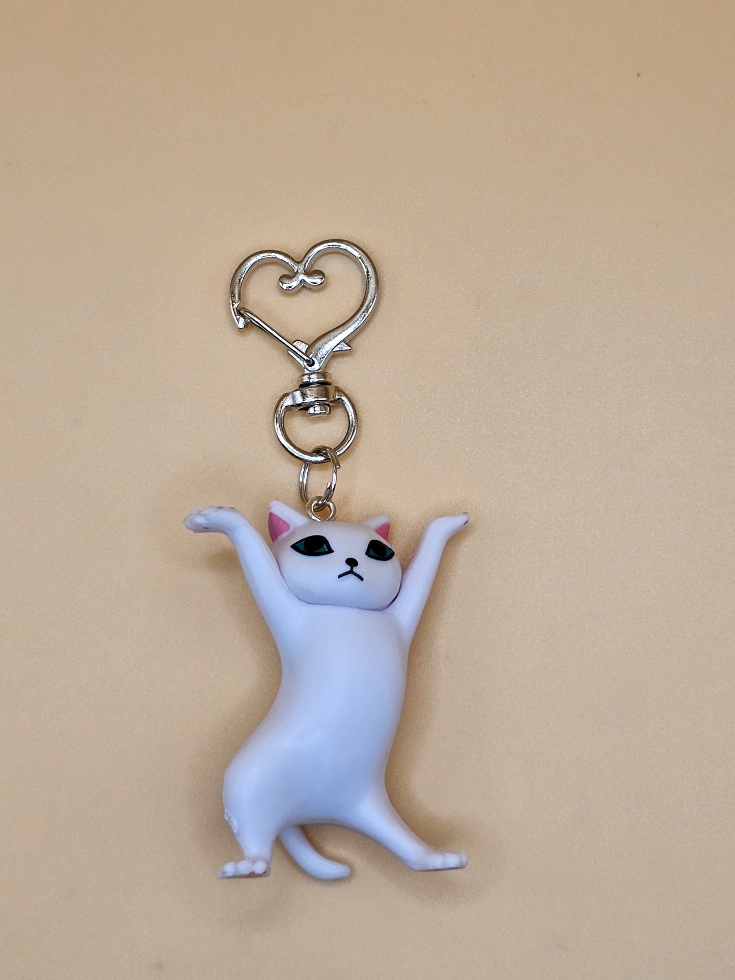 Fancy Cat Keychain