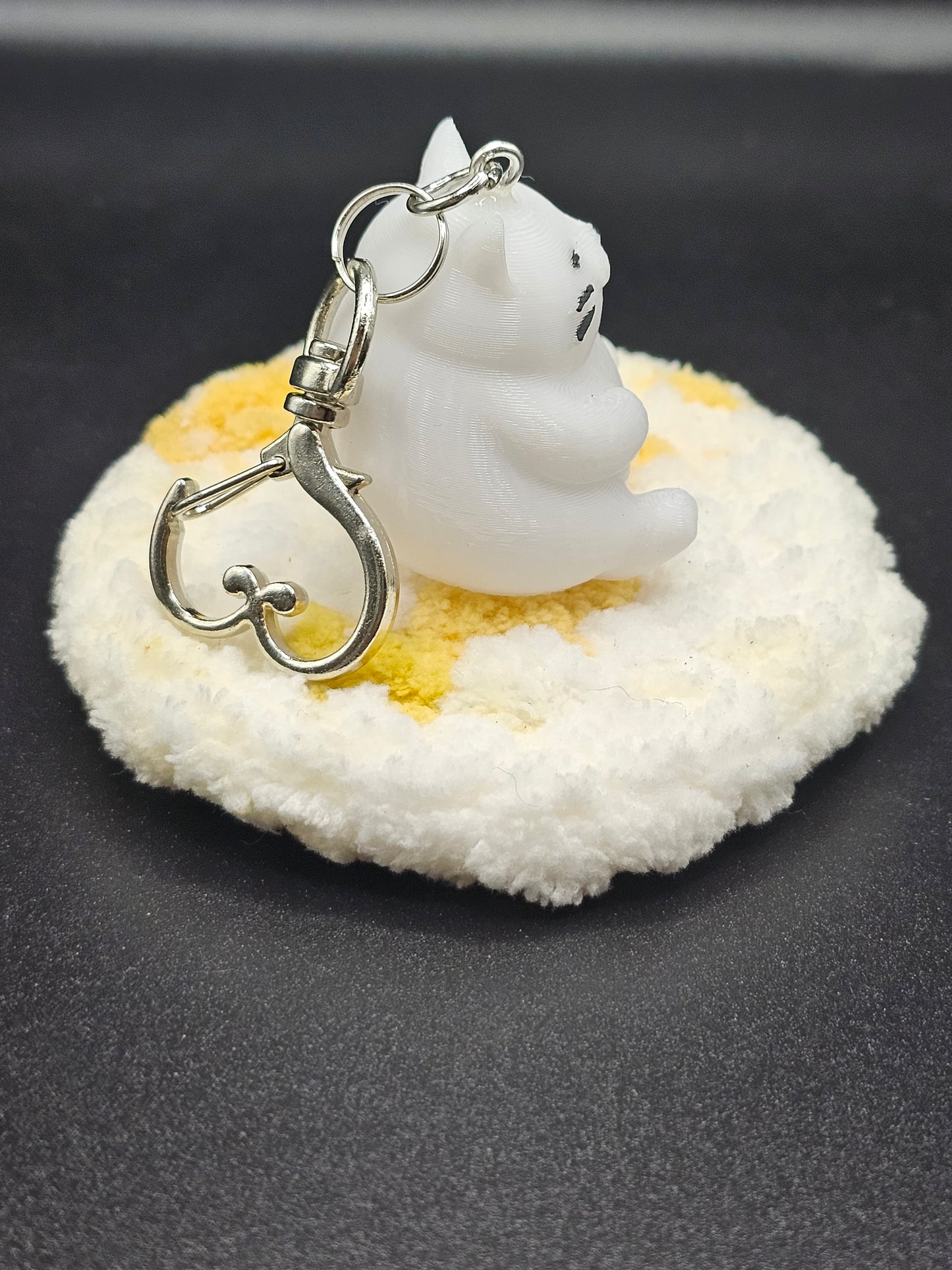 Fat Cat Keychain