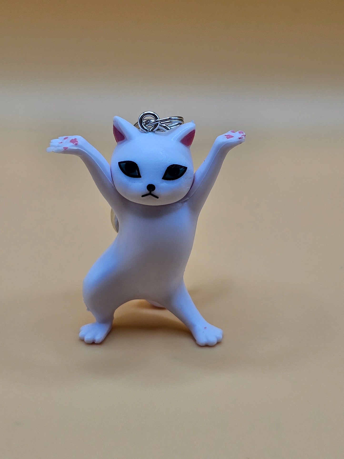 Fancy Cat Keychain