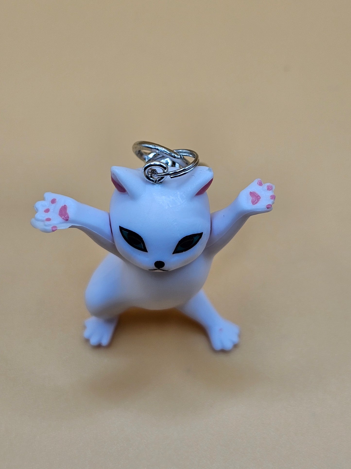 Fancy Cat Keychain
