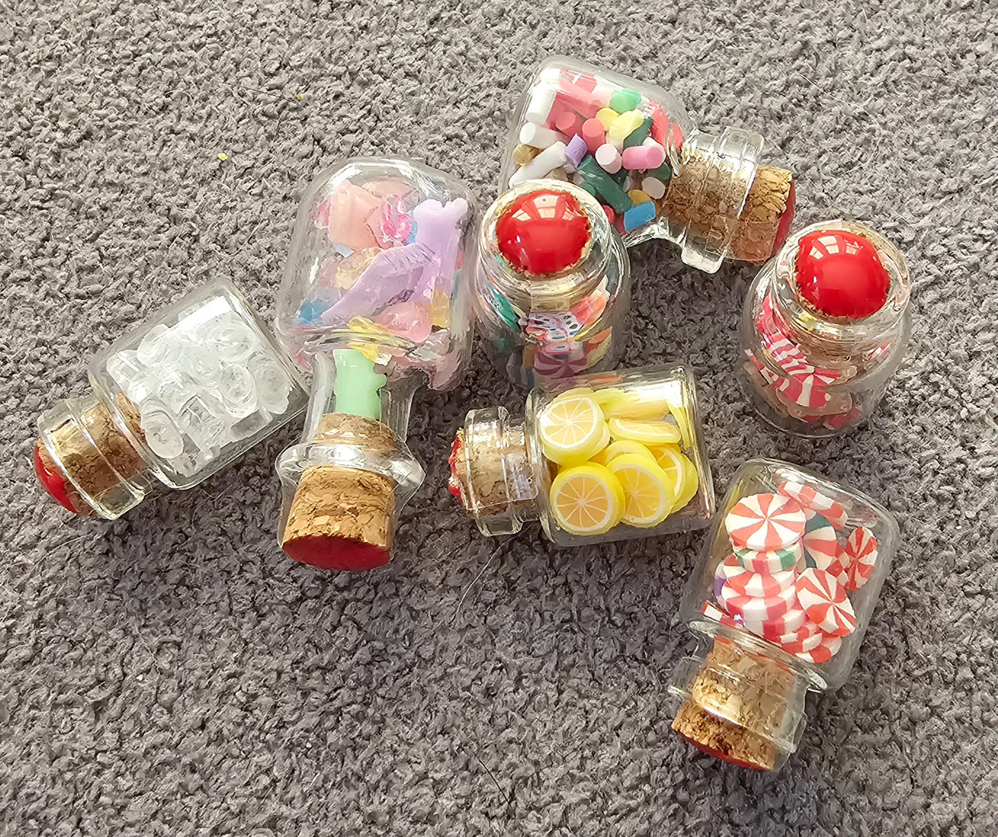 Miniature Dollhouse Jars