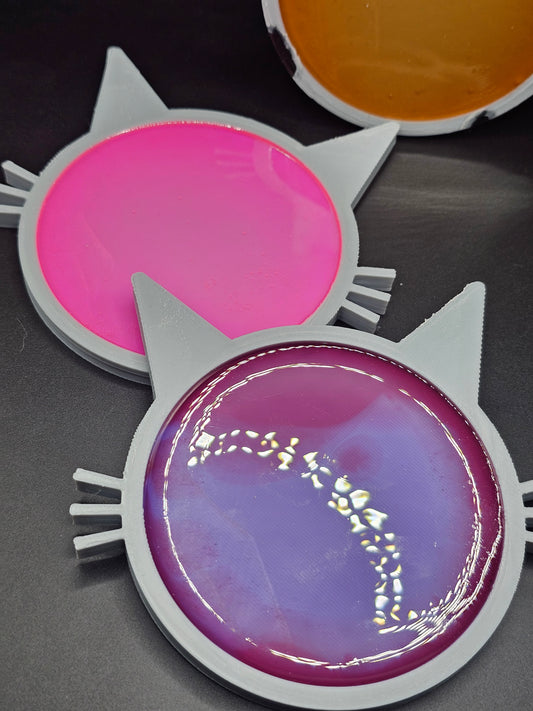 Cat Coasters 3PK