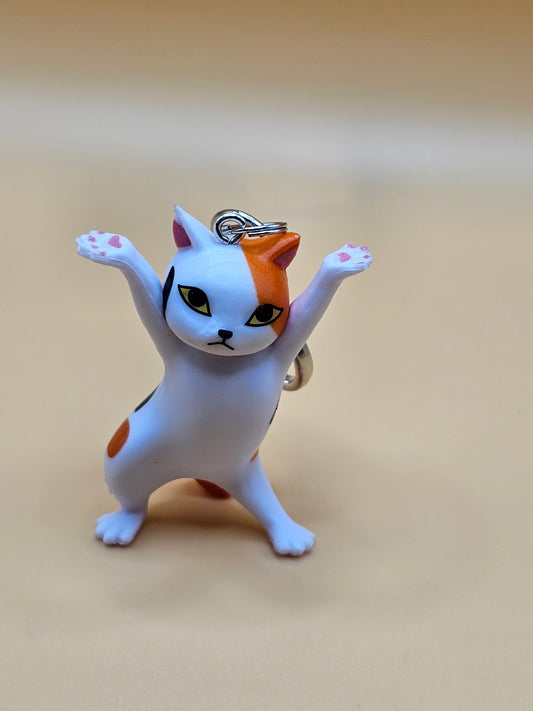 Fancy Cat Keychain
