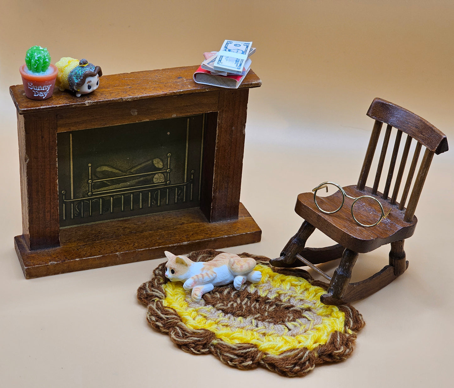DIY Fill A Fireplace